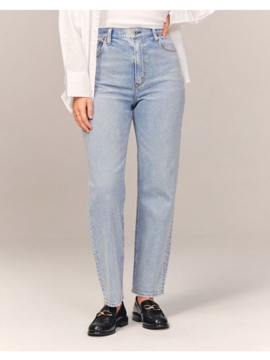 Abercrombie & Fitch Denim - Abercrombie and Fitch Curve Love Ultra High Rise Ankle Straight Jeans 29/8